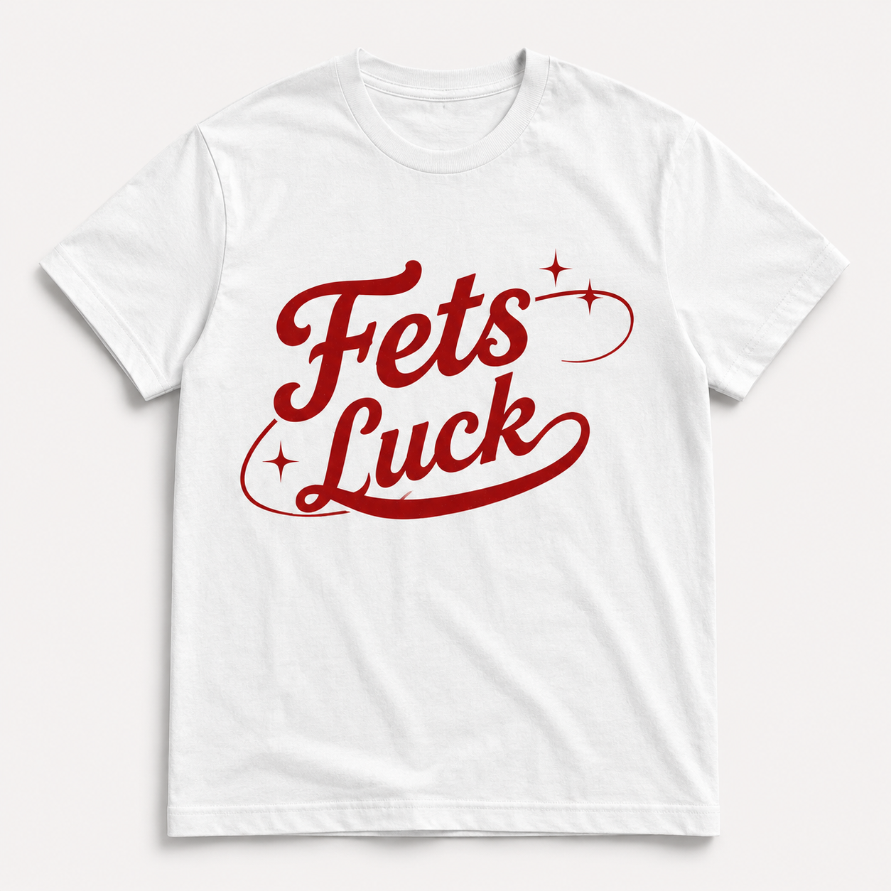 Fets Luck Oversized White T-Shirt